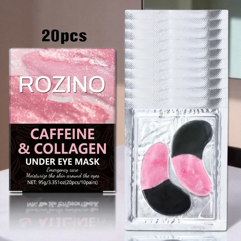 Instant Lift Caffeine Collagen Eye Mask – 20pcs