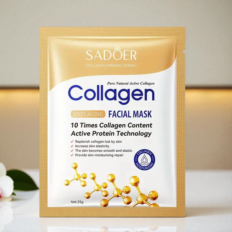 Collagen Radiance+ 20-Pack Gel Facial Sheet Masks